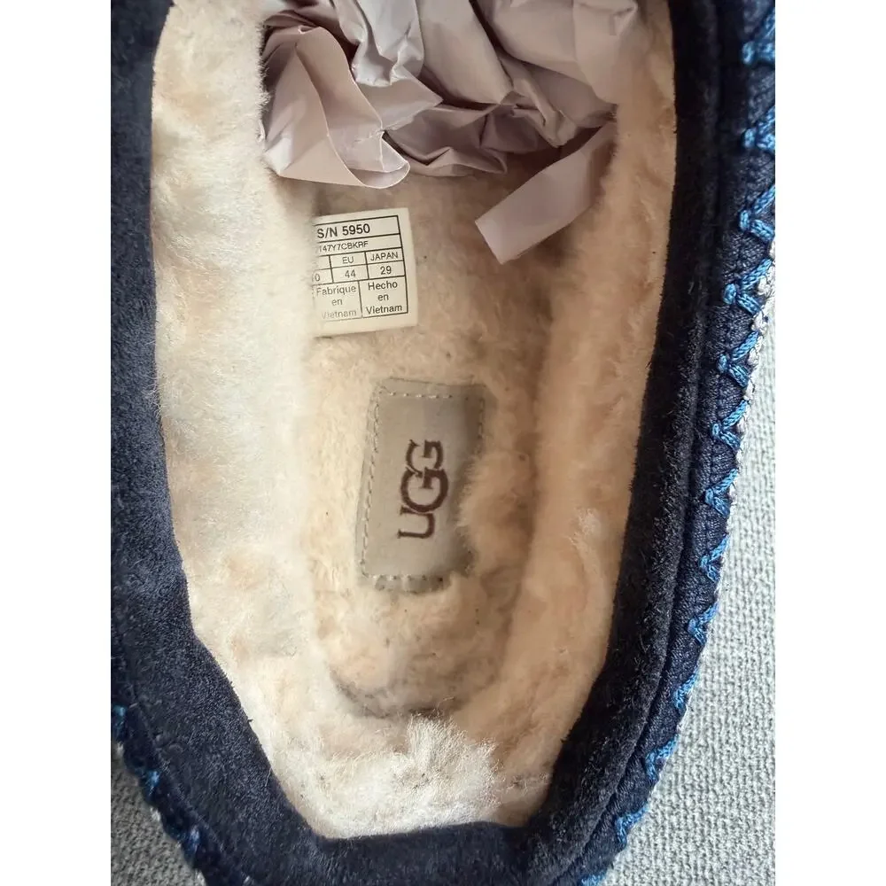 UGG Men's Tasman Blue Slipper Shoes Sz 11